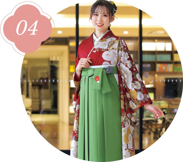 袴レンタル無料·きものレンタルご優待